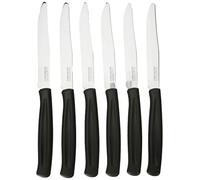 Kaimano KDN041806L Cuchillos para Carne, Acero Inoxidable, Marrón, 28x10x2 cm, 6 Unidades