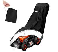Kaimeilai Funda universal para cortacésped 210D Oxford poliéster, impermeable, resistente al viento, resistente a los rayos UV, con cordón y bolsa de almacenamiento (193 x 108 x 66 cm)