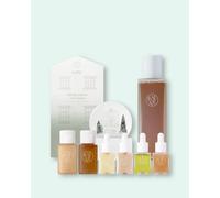 KAINE Set de regalo de cuidado facial Holiday Edition Let It Glow - 150 ml, 30 ml * 2 ud, 8.5 ml * 4 ud, 1 ud