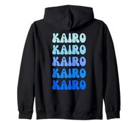 Kairo Retro Name Stack Design Sudadera con Capucha