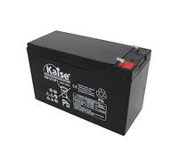 Kaise Batería AGM 12V 7.2Ah de Plomo-Ácido - VRLA Sellada, Alta Fiabilidad, Sin Mantenimiento - para SAI, Seguridad, Telecomunicaciones y Sistemas de Respaldo (Pack 2 uds)