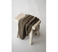 KAISER 65217391 "WOOL" - Manta para bebé de punto 100% lana merina, manta transpirable para bebé, todo el año, recién nacido, manta para cochecito, manta para bebé, color latté.