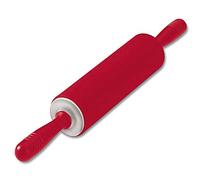 Kaiser 686134 Kaiserflex Red - Rodillo de amasar (25 cm, diámetro 68 mm)