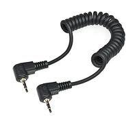 Kaiser 7004 - Cable Disparador cámara 1C para MultiTrig AS 5.1 - Canon/Pentax, Negro