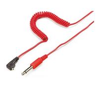 Kaiser Cable de flash rojo 10 m PC y clavija ø 6 35 mm