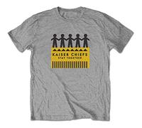 Kaiser Chiefs - T-Shirt # Xl Unisex Grey # Paper Dolls