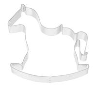 Kaiser Cortador de Galletas de Acero Inoxidable, 13 cm, diseño de Caballo balancín