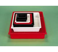 Kaiser Fototechnik Lab Trays 30x40 - Accesorio para cámara (Rojo, De plástico, 360 x 460 x 85 mm)