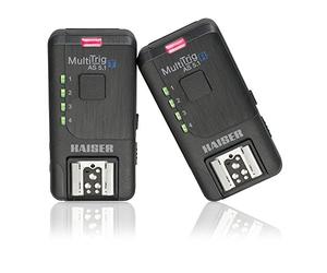 KAISER Kit Déclencheur 5 en 1 télécommande boitiers et déclencheur Flashes Sabot et Studio - MulitTrig AS 5.1 - KAI7001