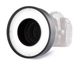 Kaiser KR90 - Anillo LED para iluminación fotográfica, Negro