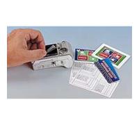 Kaiser Lámina protectora para monitor/pantalla 3 piezas de 10 x 8 cm cada una con etiquetado de formato. Incluye paño de limpieza en seco y húmedo