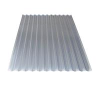 KAISER plastic® Xtra Strong - Juego de 5 placas onduladas de panal (PC), estructura de panal y transparente, 2,6 mm de grosor, eje 76/18, 104,5 x 250 cm, fabricado en Alemania