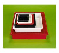 Kaiser Plato de laboratorio 30x40 cm negro