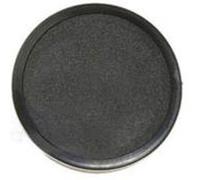 Kaiser Tapa de objetivo negra ø 80 mm