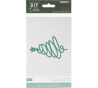 KAISERCRAFT PTY LTD (3PL) Kaisercraft-Troquel, Árbol de Navidad de Squiggle, talla única