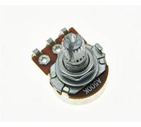 kaish 10 x Audio 500 K 16 mm Base guitarra Mini macetas W/corto Potenciómetros de eje de Split A500 K