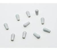 kaish 10pcs blanco Métricas M4 LP Guitar 3 Way Toggle interruptor punta Tapa Pomo para Les Paul Guitarra