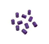 kaish 10pcs morado guitarra borde festoneado amplificador pomo cilindro pedal de efecto pomos