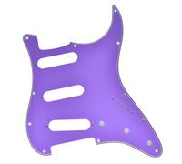 KAISH 11 agujeros ST/Strat Style Pickguard SSS Pick Guard para Stratocaster/Strat fabricado en Estados Unidos/México Purple 3 capas