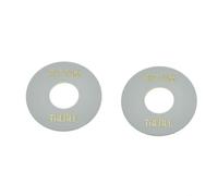 KAISH 2 anillos agudos de ritmo para guitarra con letras doradas para Les Paul