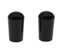 KAISH 2 unids negro métrico M4 metal LP guitarra interruptor de palanca punta 3 vías Pickup Switch perilla para Epi