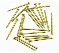 KAISH 20 tornillos de montaje para pastilla de bajo dorado para pastilla de precisión P Bass Jazz J Bass o P90