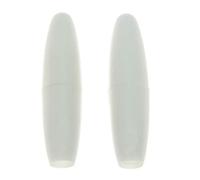 kaish 2pcs Blanco 5 mm ST Strat guitarra Trémolo Trem punta de brazo Whammy Bar Cap Para Stratocaster