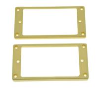 Kaish 2pcs crema de crema anillo de camioneta marco de fondo de base plana para guitarra Epiphone LP