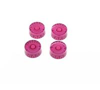 kaish 4pcs color morado con negro número guitarra velocidad perilla de Control pomos Dial para LP Guitarra