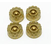 kaish 4pcs Oro moleteados LP Guitarra velocidad Mandos de Control mandos Dial para Les Paul Guitarra