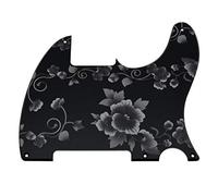 KAISH 5 agujeros Tele en blanco guitarra 3D impresa plástico golpeador antiarañazos placa para Fender Telecaster Esquire patrón de flores