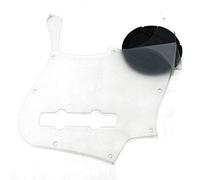 KAISH 5 cuerdas transparente estilo J Bass Pick Guard Bass Golpeador placa de arañazos para USA/México Jazz J Bass Transparente