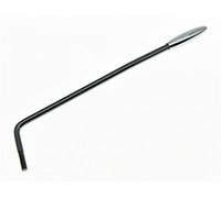 kaish 5 mm ST Strat guitarra tremolo arm brazo de trémolo Whammy Bar color negro níquel cromado con punta