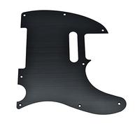 KAISH 8 agujeros metal aluminio anodizado TL Tele Pickguard Scratch Plate se adapta a American/Mexican Fender Telecaster Negro