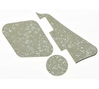 KAISH Aged Pearl LP - Golpeador estándar y placa de control trasera LP para Les Paul, fabricado en Estados Unidos