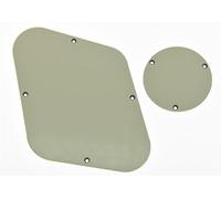 kaish años blanco 3 capas LP placa de control interruptor de la placa trasera cubierta de la cavidad para Epiphone Les Paul