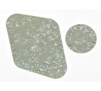kaish años Pearl LP placa de control interruptor de la placa trasera cubierta de la cavidad para Epiphone Les Paul