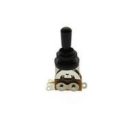 KAISH Black LP Guitarras 3 vías interruptor de palanca con punta de metal negro para Epiphone Les Paul SG