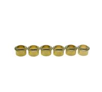 KAISH Casquillos de conversión de latón de metal de 10,2 mm de estilo vintage a moderno, llaves de afinación de 3/8 pulgadas, casquillos adaptadores de conversión de latón mejorado, versión de latón
