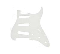 KAISH Golpeador de 11 agujeros estilo ST/Strat SSS para Estados Unidos/México Stratocaster/Strat transparente/transparente 1 capa