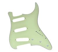 KAISH Golpeador de 11 agujeros estilo ST/Strat SSS para Stratocaster de Estados Unidos/México, verde menta, 3 capas