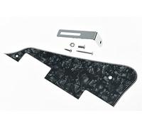 KAISH Golpeador de guitarra Black Pearl LP con soporte cromado para Epiphone Les Paul