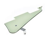 KAISH Golpeador de guitarra LP de 3 capas verde menta con soporte de acero inoxidable de níquel y tornillos de montaje de acero para Les Paul de EE. UU