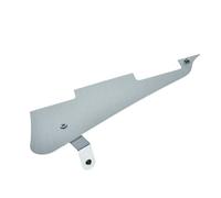 KAISH Golpeador de guitarra LP de aluminio anodizado de metal plateado con soporte de metal cromado para Epi Les Paul