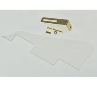 KAISH Golpeador de guitarra transparente LP con soporte dorado para Epiphone Les Paul