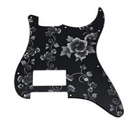 Kaish - Golpeador de plástico con 11 agujeros para guitarra ST Strat con impresión 3D, compatible con Fender estándar de Estados Unidos/México