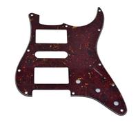 KAISH Golpeador estándar ST HSH de estilo moderno de 11 agujeros para American Strat Humbucker con esquina cuadrada, tortuga vintage