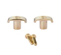 KAISH Juego de 2 guías de cuerda de guitarra de acero inoxidable, retenedores de cuerda de acero inoxidable para American Ultra/Elite/Pro Series ST/TL Gold