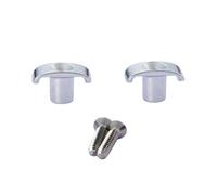 KAISH Juego de 2 guías de cuerda de guitarra de acero inoxidable, retenedores de cuerda de acero inoxidable para American Ultra/Elite/Pro Series ST/TL Chrome