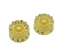 KAISH - Juego de 2 pomos para guitarra de Estados Unidos y Imperial Spec LP (24 unidades, para Gibson Les Pauls o CTS), color crema